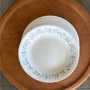 Corelle Country Cottage Bread and Butter Plates by Corning 6.75" set of 8